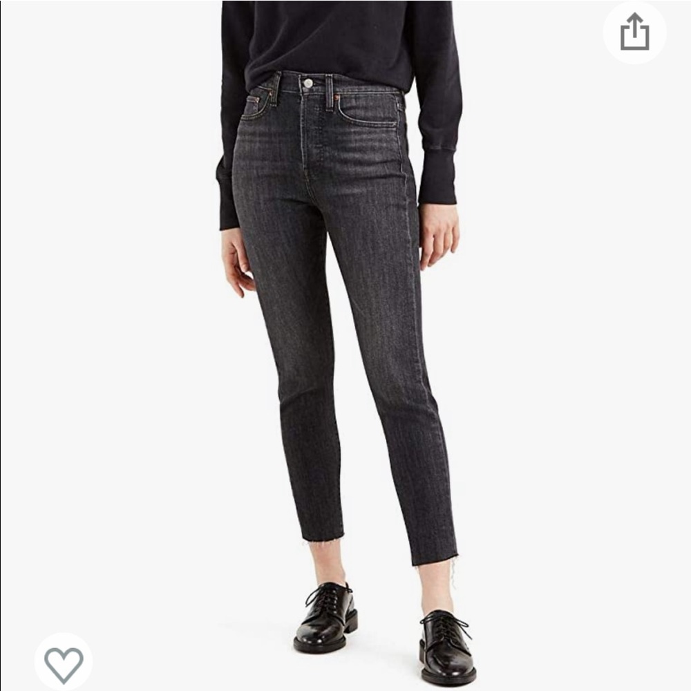 Worn once Levi’s wedgie skinny jeans